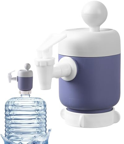 Bomba Dispensadora para Botellas De Agua - Bomba Manual De Agua con Pitorro A Presión,Recambios para Garrafas De Agua De 4 litros para Viajes Hogar Escuela Estudio