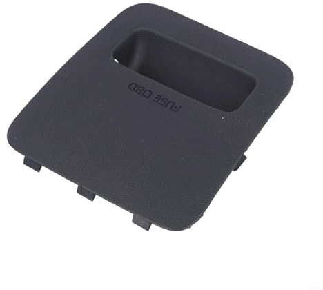 Floweringbeter Couvercle de protection de fusible intérieur automobile pour Kia Optima 2016-2020 Noir ABS 84756-D5000WK Remplacement direct anti-corrosion