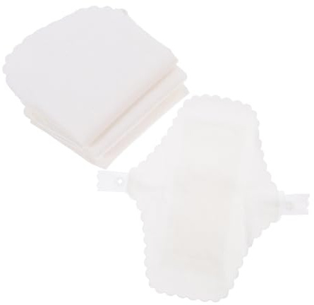 TOYZFRIENDY Compresas Menstruales Femeninas Reutilizables 4 Unidades 18 Cm Algodón Transpirable Capa Carpeta Segura Para Uso Diario Mujer Embarazada Puerperio