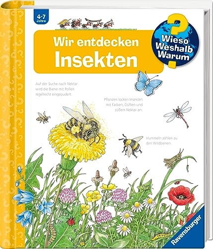 Wieso? Weshalb? Warum?, Band 39 - Wir entdecken Insekten (Sachbuch ab 4 Jahre - mit Klappen) (Kernreihe, 39)