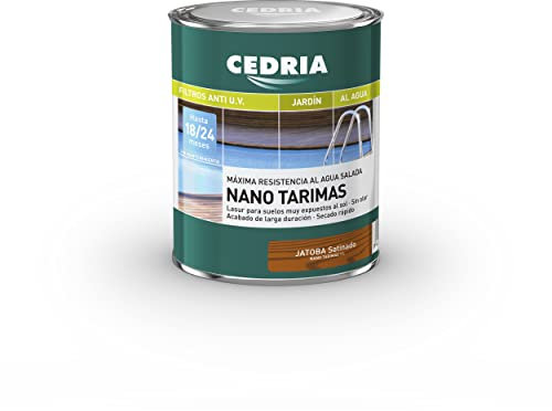 Lasur protector madera Cedria Nano Tarimas 4 litros Jatoba