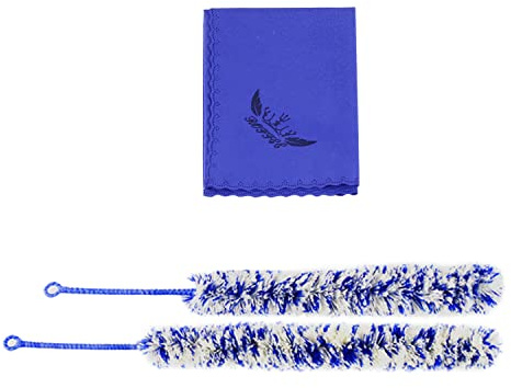 2Pcs Flutes Cleaning Brush,Flute Cleaning Swab Brush Compatible with Woodwind Flute Parts
