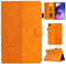 Case for Lenovo Tab M10 3rd Gen 10.1 Inch, PU Leather Tablet Protective Case TB-328FU/TB-328XU Multi-Angle Stand Cover Case with Auto Sleep/Wake for Lenovo Tab M10 (3rd Generation) 10.1 2022, Orange
