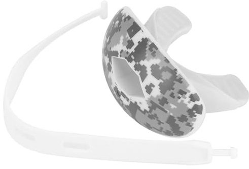 plplaaoo Kids Youth Mouth Guard,4colors Food Grade TPR Mouthguard Teeth Protector Child Teen Athletic Mouthguard BJJ Football MMA Basketball Hockey Lacrosse Rugby Boxing Sports Mouthguard (mosaic)
