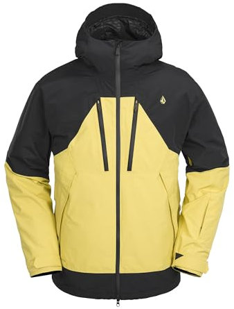 Volcom - Veste De Ski/Snow Tds 2l Gore-tex Dark Yellow Homme - Homme - Taille l - Rose