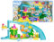 Bluey - Theme Park, Parque Temático, Parque Acuático con 2 Toboganes y Accesorios, Incluye Figurita Bingo, Puesto de Piruletas y Más, Famosa (BLY84000)