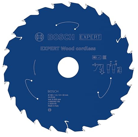 Bosch 1x EXPERT Wood Cordless cirkelsågklinga till handcirkelsågar