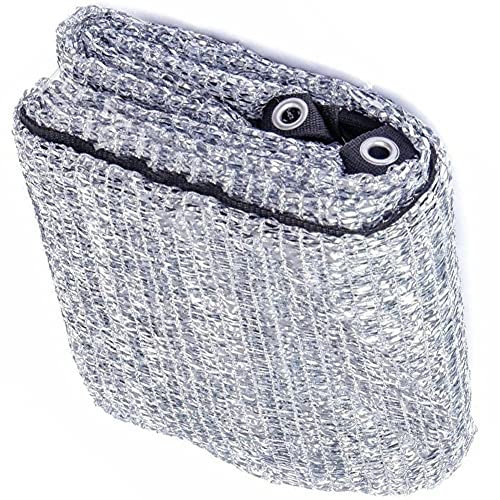Tessuto Tonno Mesch Solare a Maglie Uv Resistente All'ombra Filo Piatto in Alluminio Reti Per Lana Per Prato Prato Prato Auto Auto 3x4 M 12m²