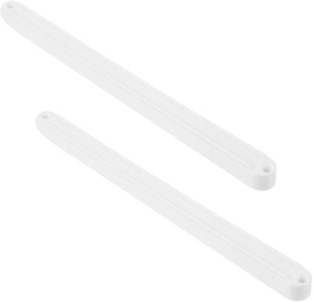 OSALADI 2pcs Slide Rail Component Keyboard Side Mount Drawer Slides Drawer Slide Drawer Slides Two Section Rail Plastic Wardrobe Cupboard Dressing Table