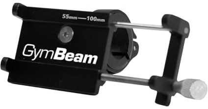 GymBeam Portacellulare Universale, Pratico Supporto da Moto per il Telefono, Adatto per Smartphone di Larghezza 55-100mm, Ideale per Bicicletta, Scooter, Monopattino e Passeggino
