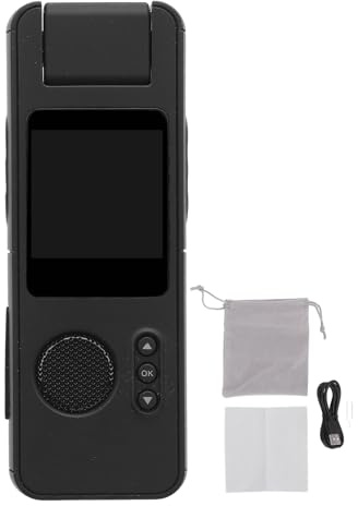 Kikumi Bärbar videoinspelning videokamera 1080P 180° vidvinkel bakklipp sport utomhus videoinspelare