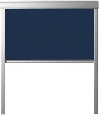 BAUBAY Verdunkelungs-Rollo FK04 | F04 | F4A für Dachfenster VELUX VELUX | BALIO | DAKSTRA | RoofLITE+ | SOLSTRO – Fast vollständige Verdunkelung | stufenlose Positionierung