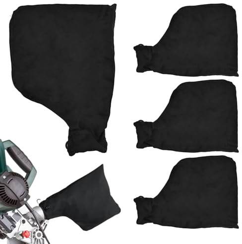 Colector de polvo para sierra ingletadora, bolsa de cubierta de polvo, accesorios de fijación ajustables, colector negro para máquina de corte, lijadora, sierra ingletadora para carpintería