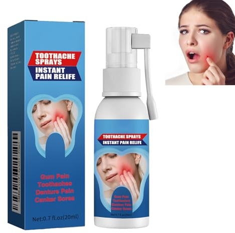 KOAHDE Alivia el Dolor de las Encías,Spray para el Cuidado de las Encías,Spray Bucal Gingival,20ML,1PC