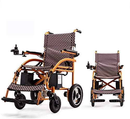 Elektrorollstuhl, elektrischer starker Rollstuhl für Erwachsene, Leichter tragbarer Stuhl für ältere Menschen, Auto, langlebig, tragbar, leicht, Roller, automatische intelligente L