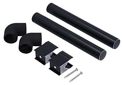 Gewächshaus-Regenwasserrinnen-Wassertonnen-Fallrohr-Dachrinnen-Sets, Gewächshauszubehör, 32 Mm