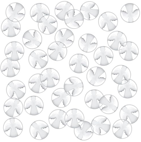 Otuuz 40 Jetons de Panier d'Achat en Acier Inoxydable Solutionneur de Panier d'Achat Ange Gardien Jetons de Magasinage Portables pour Homme Femme Chariots de Supermarché Achats Centre Commercial