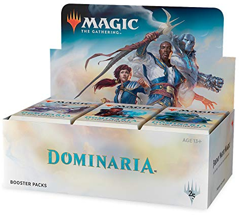 Magic The Gathering MTG-Dom-BD-EN Dominaria Boosterpackung/Aufstellkarton, Mehrfarbig