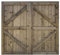 Pressure Treated Feather Edge Double Driveway Wooden Garden Gates (1.65m High X 3.0m Wide)