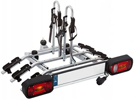 Fahrradträger für Anhängerkupplung AHK für 3 Räder - Quick Lock MODERN 13 PIN mit Schnellkupplung