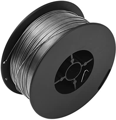 Hanzete 0.03-inch 2lbs Flux Cored Wire Gasless Flux Cored Welding Wire Spool Self-shielded 0.8mm 1kg
