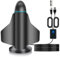Antena TV Interior, Antena TV Interior Exterior Potente con Amplificador, Admite Canales 4K/1080P, 360° Recepción Remota de Señales de DVB-T, Fácil de Instalar