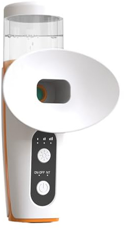 Vaporizador para los ojos – Pulverizador de hidratación nano a, dispositivo Spa inalámbrico con temperatura ajustable y flujo de vapor | Hidratante para visión fatigada, preparación