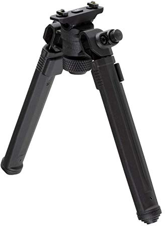 Magpul Rifle Bipod Gun Rest for Hunting and Shooting, M-LOK, Black