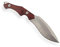 Zeitloses & klassisches Kukri Machete Jagdmesser - Messer mit Holzgriff - Outdoor - Survival - Messer - Gürtelmesser - Freizeitmesser - rostfreie Klinge - Full-Tang Klinge braun Silber