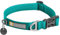 RUFFWEAR Front Range Hundehalsband, Robustes Tubelok-Gewebe, Aluminium-Leinenbefestigung & Schnalle, Helles, Stilvolles & Langlebiges Halsband für den Alltag, Aurora Teal (Größe L, 51-66cm)