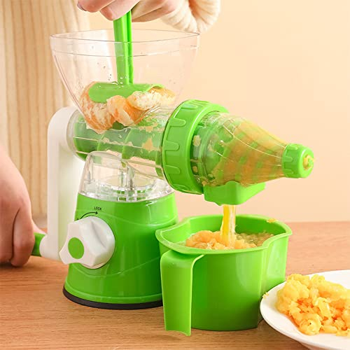 Household Manual Juicer with Comfortable Handle Wheatgrass Juicer for Fruits, Vegetables, Ginger, Etc. for Home, Restaurant, Etc.