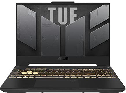 Asus TUF Gaming F15 FX507ZI4#B0D5RJCB9X, Notebook con Monitor da 15.6 Anti-glare, 144Hz, Intel Core 12esima gen i7-12700H, RAM 16GB, 512GB SSD PCIE, NVIDIA® GeForce RTX™ 4070, Windows 11 Home, Grigio