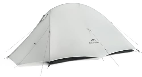Naturehike Tente de Camping Dôme 2 Personnes, Ultra-légère, Résistante au Vent et à la Pluie, 3 Saisons, Parfaite pour la Randonnée et le Camping