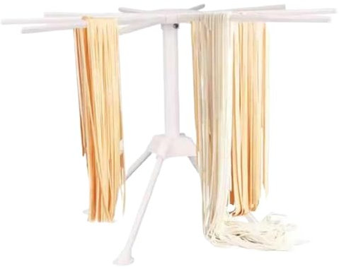 Secador de pasta plegable - Secador de fideos plegable para pasta casero | Secador de espaguetis fresco, soporte de suspensión para fideos | Secador de fideos compacto y fácil de almacenar