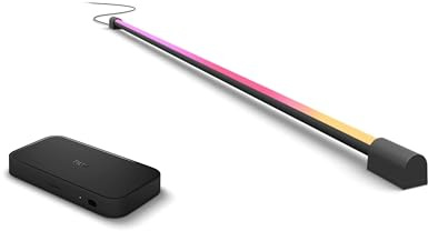 PH Paket HDMI Sync Box 8K + Gradient Light Tube Large Schwarz – Kino-Immersion für Großbildschirme