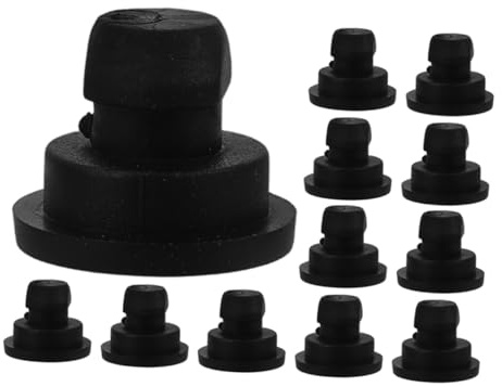OSALADI Patas De Goma Para Olla Arrocera Doméstica Repuestos Antideslizantes Protección Térmica y Reducción De Vibraciones 12 Piezas Para Cocina Segura y Silenciosa
