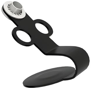 Not Slip Base Iron Stand for Hair Dryers Providing Stability on Smooth Exteriors Ideal for Households with Children Iron Hair Dryer Holder Anti-Slip Iron Stand Easy Install Hair Dryer Mount Strong