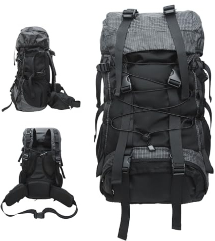 Mochila para bicicleta - Mochila impermeable para acampar - 60 L Equipo de Hidratación Impermeable para Mujeres Hombres Senderismo Deportes Correr Camping Bicicleta Escalada Fitness
