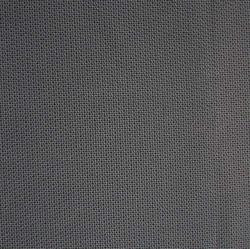 Office Star 8840W ProGrid - Silla de visitante con respaldo de malla con asiento acolchado y soporte lumbar integrado, con ruedas giratorias, tela gris acero