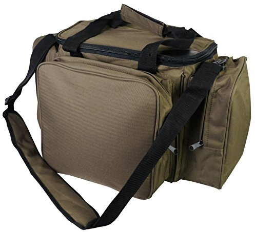 Savage Island Compact Carp Course Fishing Tackle Bag Holdall Carryall Travel (Green)