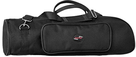 RUIXIB Trompetentasche Trompete Handtasche 600D Wasserdichte Oxford Schultertasche Rucksack Aufbewahrungstasche verstellbarer Tragegurt Vliesfutter und Tasche 5cm Schwammfüllung Portable Durable