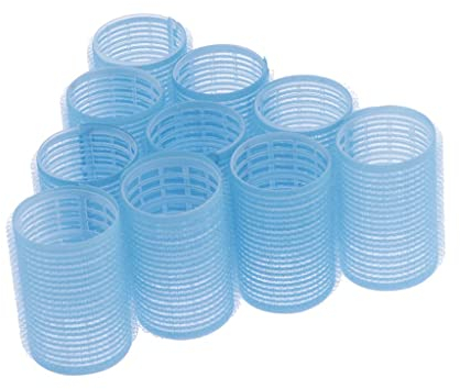 10 Stk. Haftwickler Lockenwickler Rollen Haarwickler Friseurbedarf Locken Haar Styling Tool, 3#, 40mm