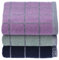 ESPRIT Melange Cube Handtuch 50 x 100 cm Navy Blue