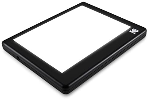 KODAK Scatola luminosa a LED, 20,3 x 15,2 cm, per negativi, diapositive e pellicole, pannello illuminato e pannello luminoso a LED