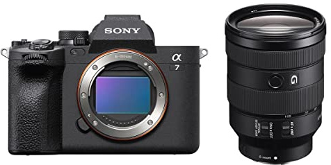 Sony Alpha a7 IV Full Frame Mirrorless Interchangeable Lens Digital 4K Camera, Black - Bundle with Sony FE 24-105mm f/4 G OSS Standard Zoom E-Mount Lens