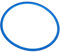 Fahrradreifen,KIMISS Vollgummi-Fahrradreifen 700C Tannus Airless Pu Mode Fahrrad Radfahren Tubless Reiten Vollgummireifen für 700 * 23C Rennrad Fixed Gear Blau (Blau)