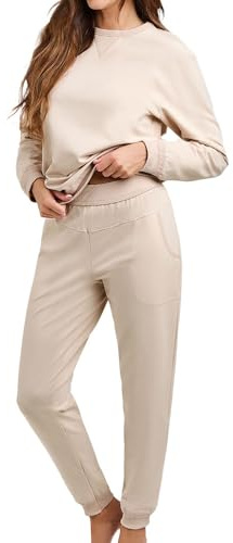 Italian Fashion IF Dam lounge kostym | Fritidsoverall | Hemdräkt Panama, beige, XXL, beige panama