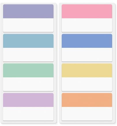 Mr. Pen- Sticky Index Tabs, 240 Pcs, Colorful Sticky Tabs for Notebooks
