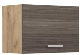 Vicco Hängeschrank R-Line, hängender Küchenschrank, Edelgrau, 60 cm Flach