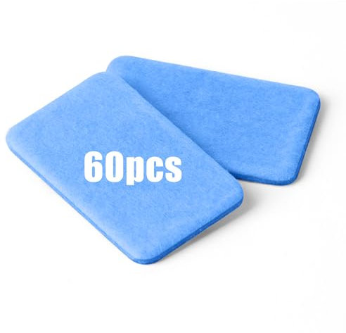 AOOWU 60pcs Mückenschutztabletten, Elektrisches tragbarer Mückenschutz Nachfüllpackung, Insektenvernichter Elektrisch Nachfüllpackung für Fliegen, Mücken, Motten, Küche, für Schlafzimmer, Indoor